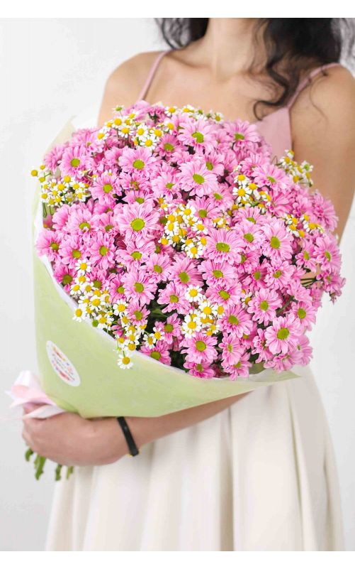 Сантини ромашки 21 штука 