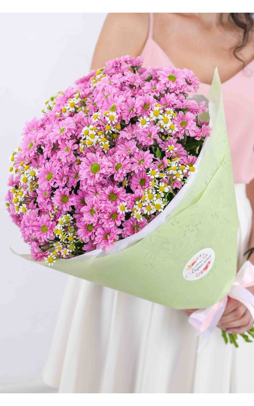 Сантини ромашки 21 штука 